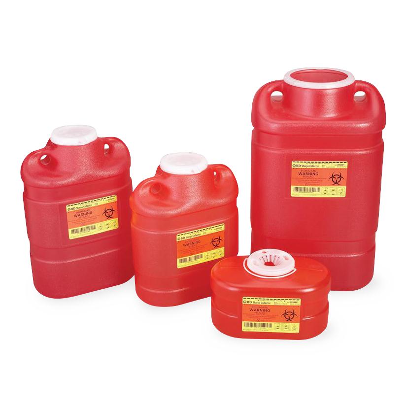 Multi-Use One-Piece Sharps Collectors | Medline