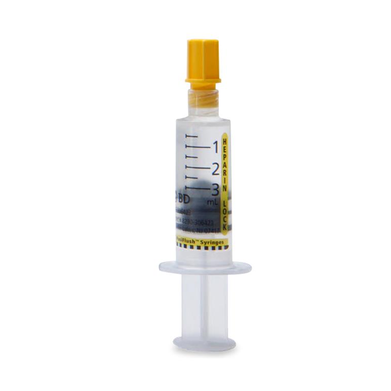 PosiFlush Prefilled Heparin Lock Flush Syringe | Medline