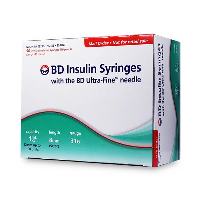 BD Insulin Syringes with BD Ultra-Fine Needles | Medline