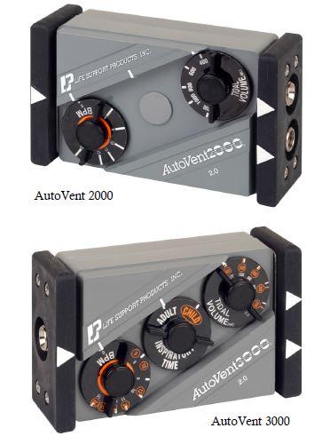Allied Healthcare AutoVent 3000 Automatic Transport Ventilator | Medline