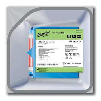 Port Access PowerLoc Safety Infusion Set | Medline