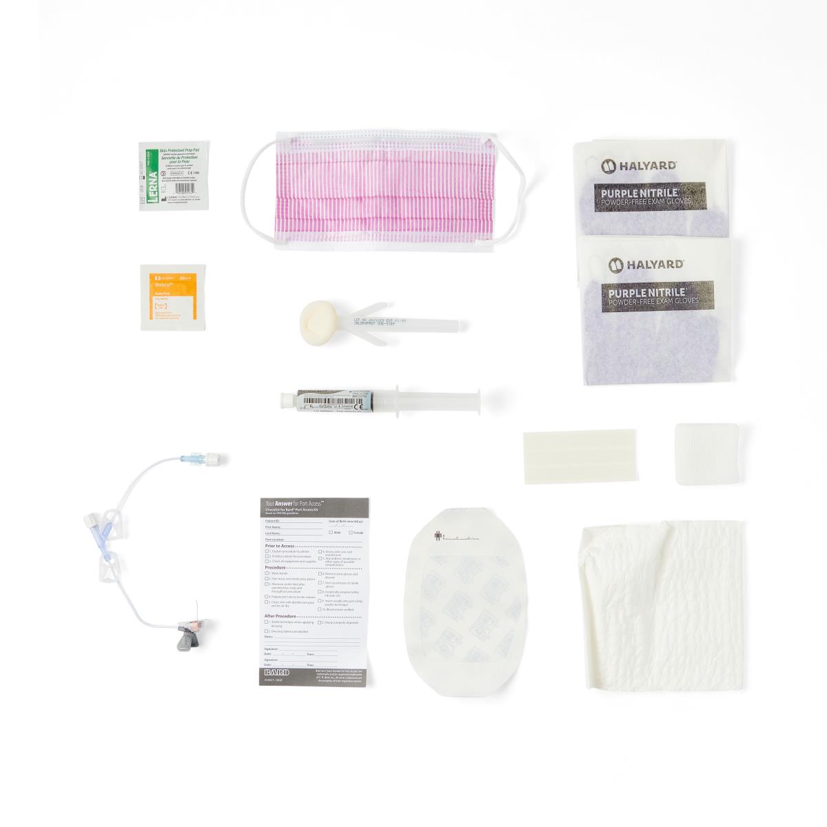 Port Access MiniLoc Safety Infusion Sets | Medline