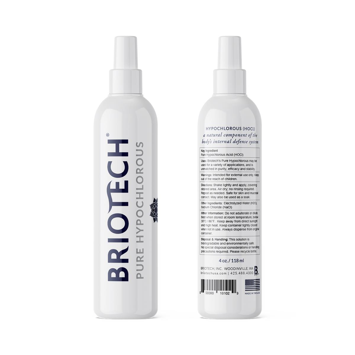 Briotech Pure Hypochlorous Acid Solution | Medline