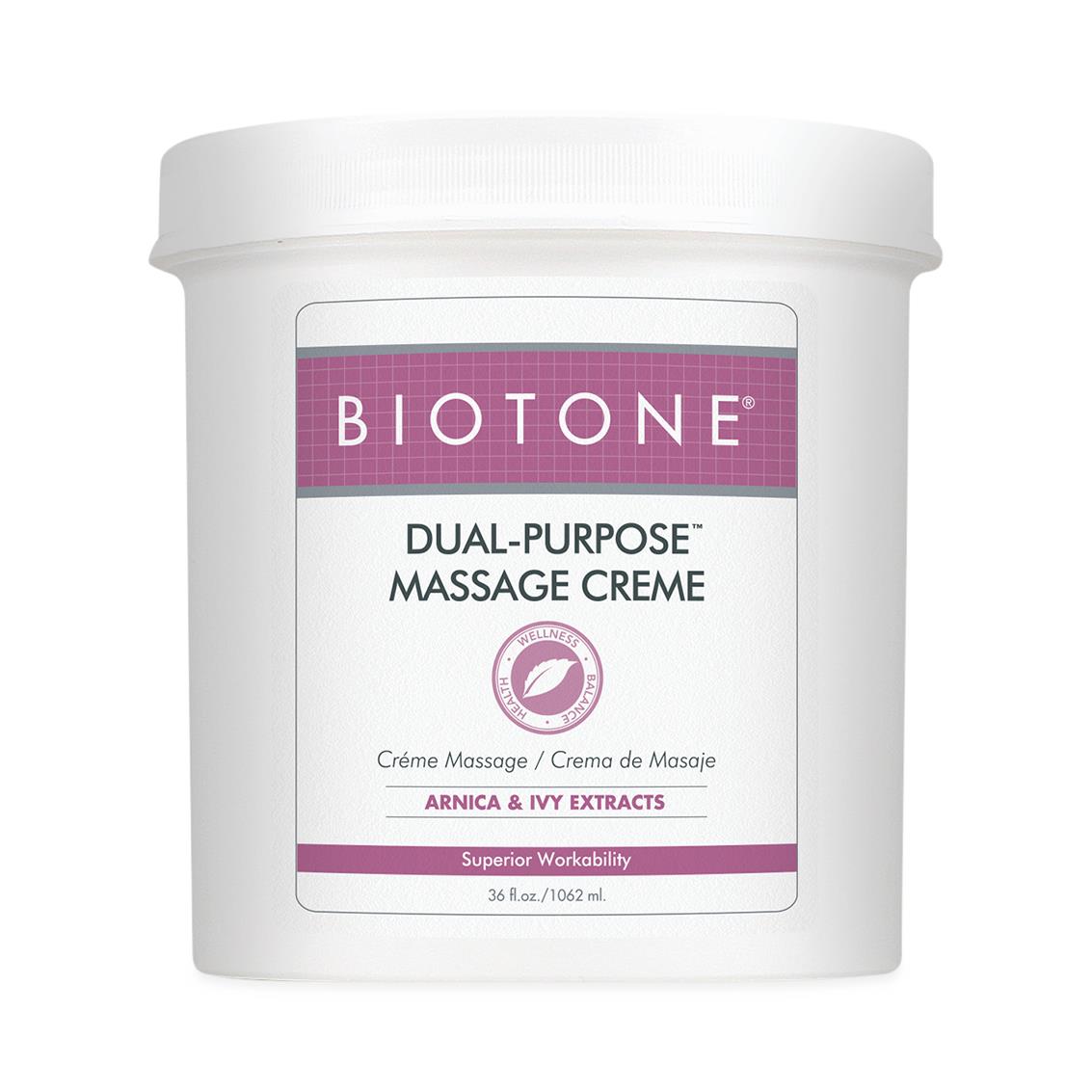 BIOTONE® Dual-Purpose Massage Crème | Medline