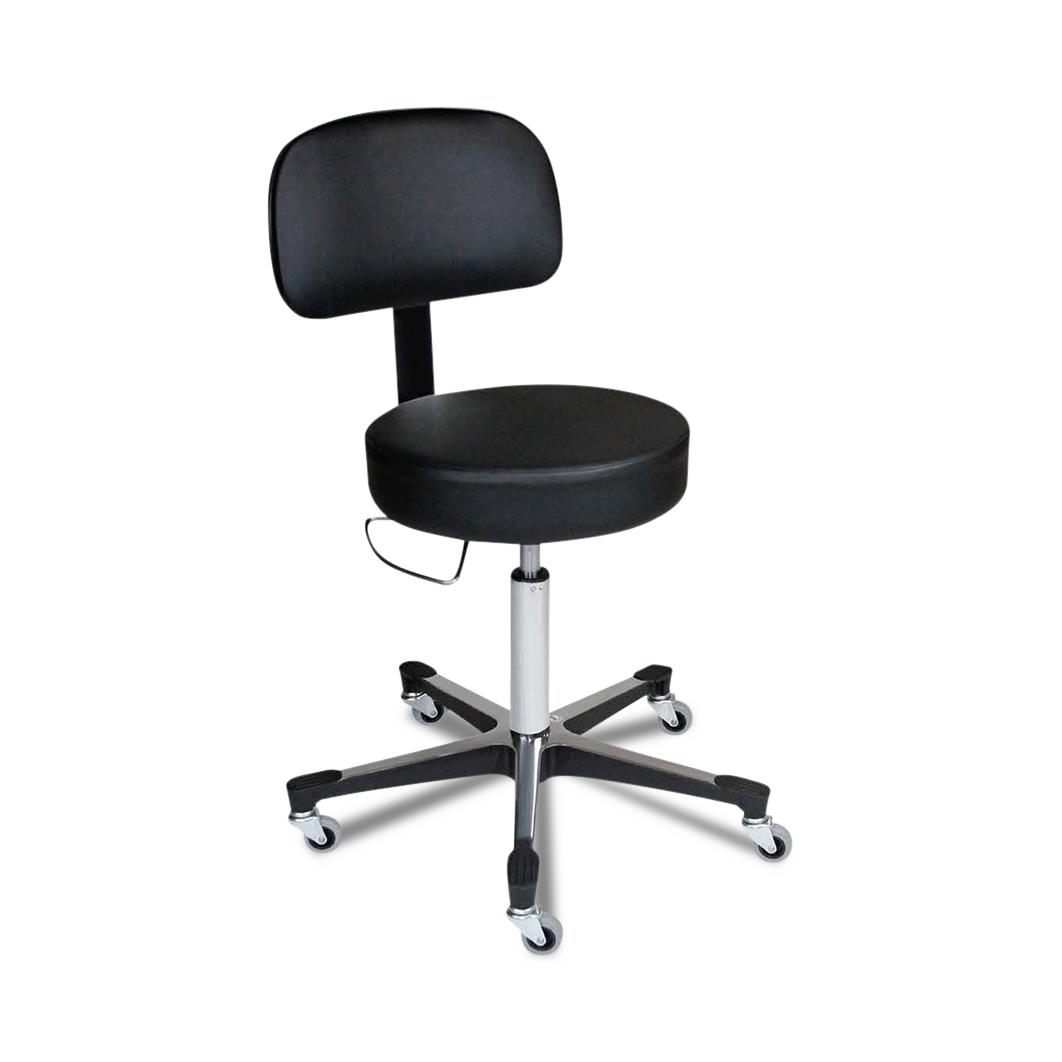 Hand-Operated Pneumatic 5-Leg Exam Stools | Medline