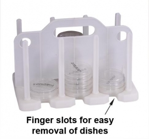 Polypropylene Contact Plate / Petri Dish Racks | Medline Industries, Inc.