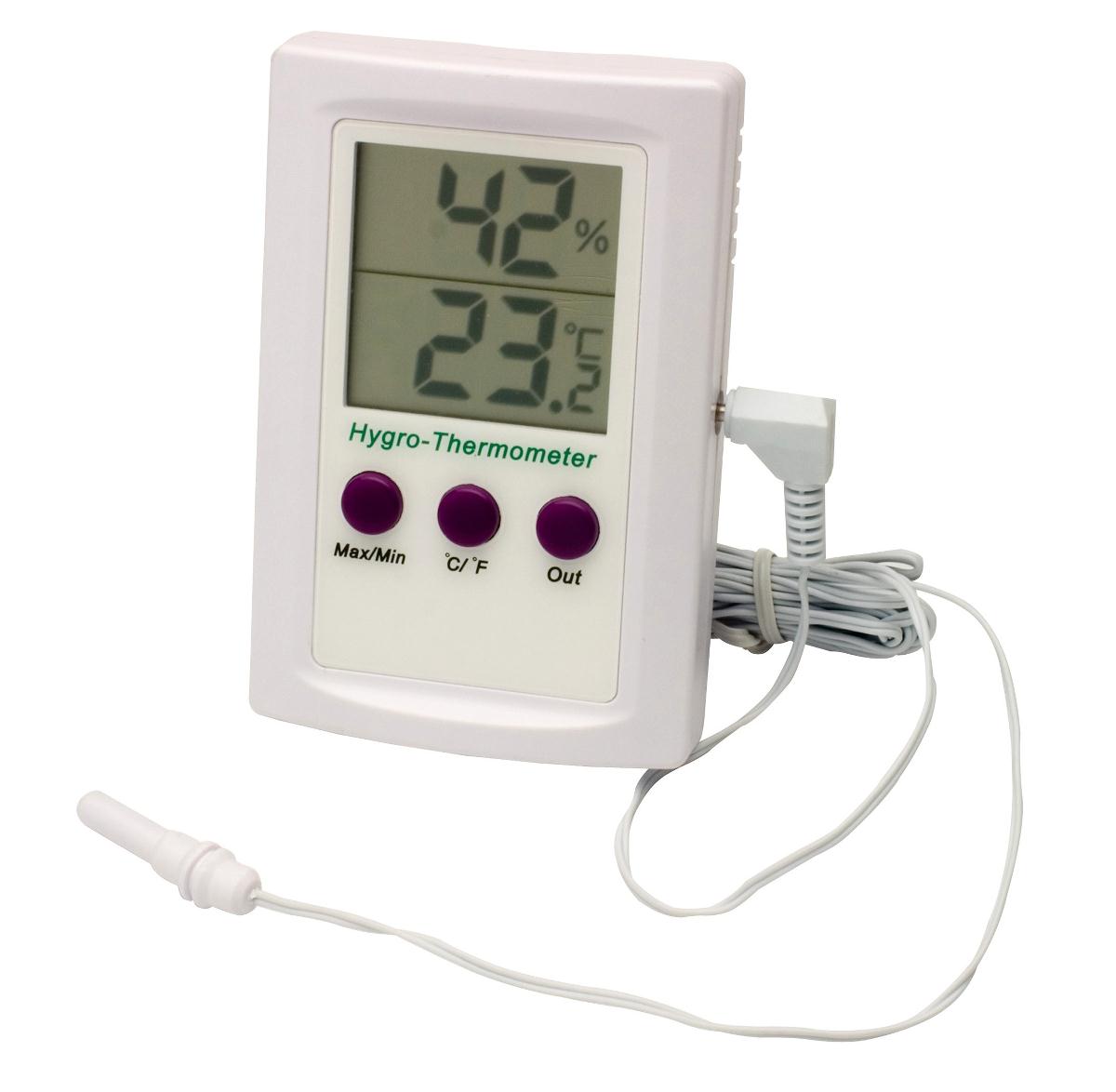 H-B Durac Electronic Thermometer-Hygrometer | Medline