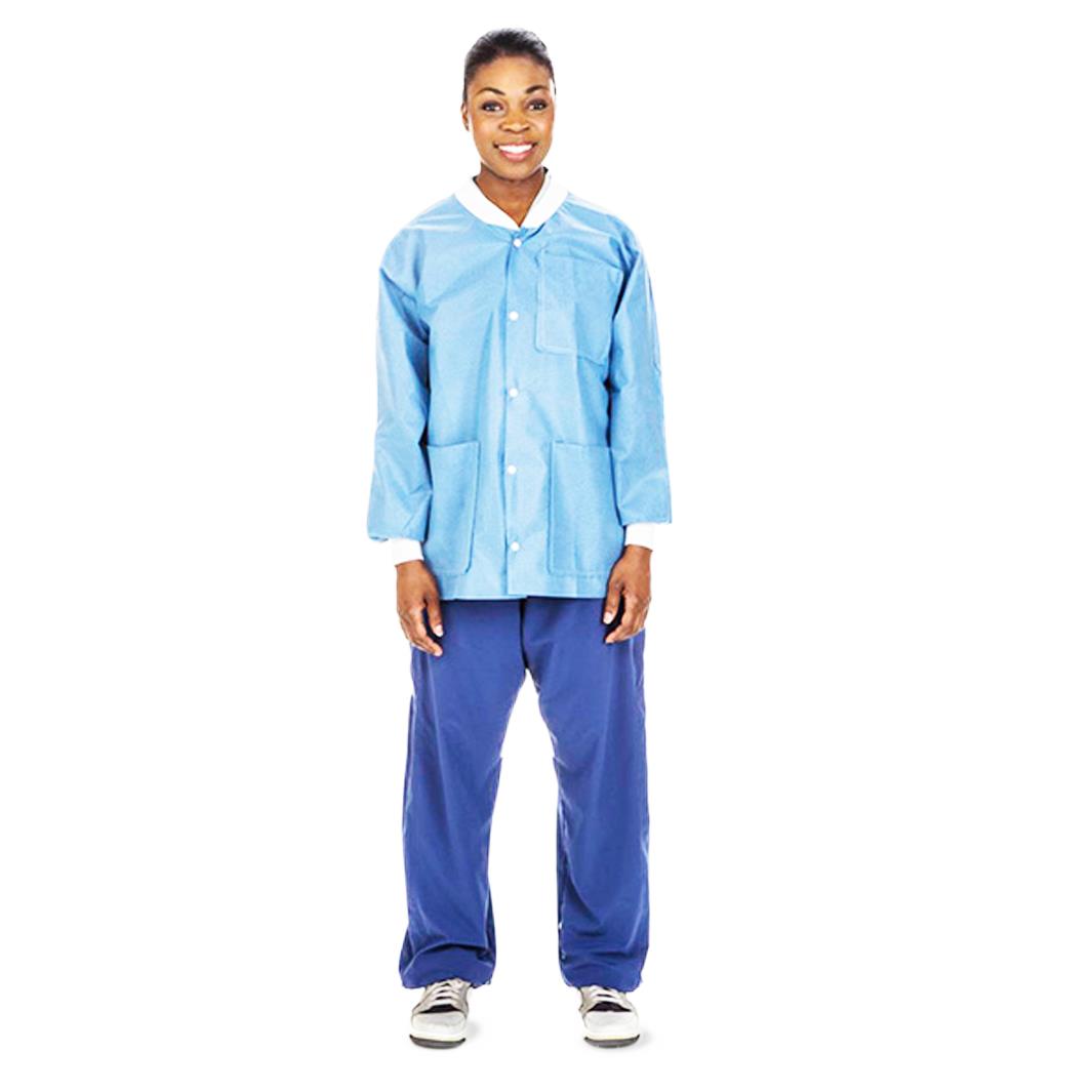 Cardinal Health Disposable Hip-Length Lab Coats | Medline