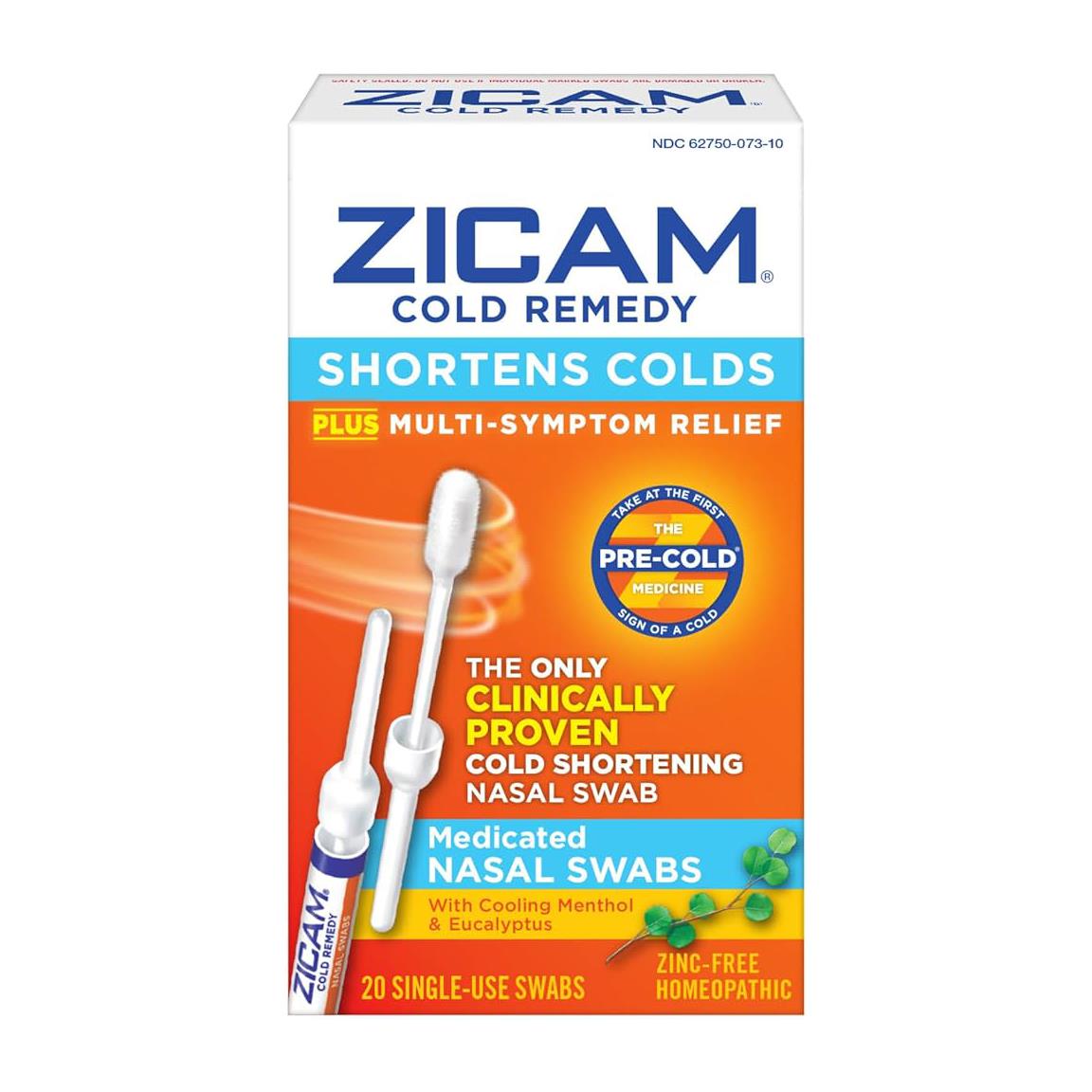 chemist0003 Zicam AllClear Medicated Nasal Swabs | Medline