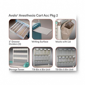 Capsa Avalo Anesthesia Cart Accessories | Medline Industries, Inc.