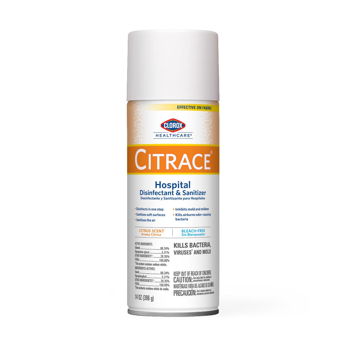 Clorox Citrace Hospital Disinfectant and Sanitizers | Medline