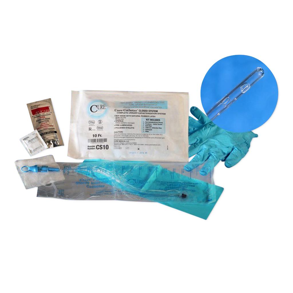 Cure Medical Closed System Catheter Kits | Medline