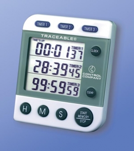 Traceable Three-Line Alarm Timer | Medline