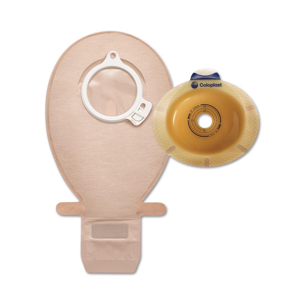 Sensura Click 2-Piece Single Use Ostomy Kits | Medline