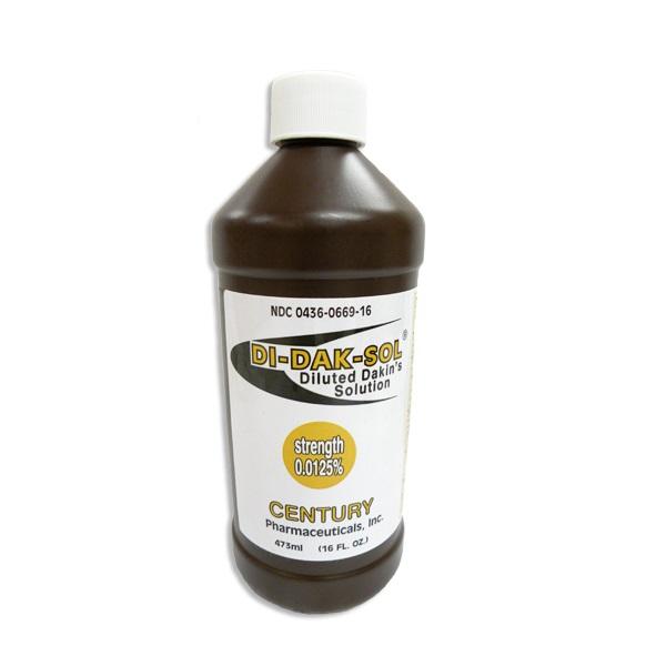 Di-Dak-Sol Diluted Dakin Solution | Medline