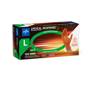 Critical Response Powder-Free Nitrile Exam Gloves | Medline