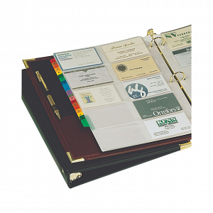business card binder refill pages Tops Cardinal Refills (7856 000) no matter how often theyre handled 40 Pack 240 Pockets A6