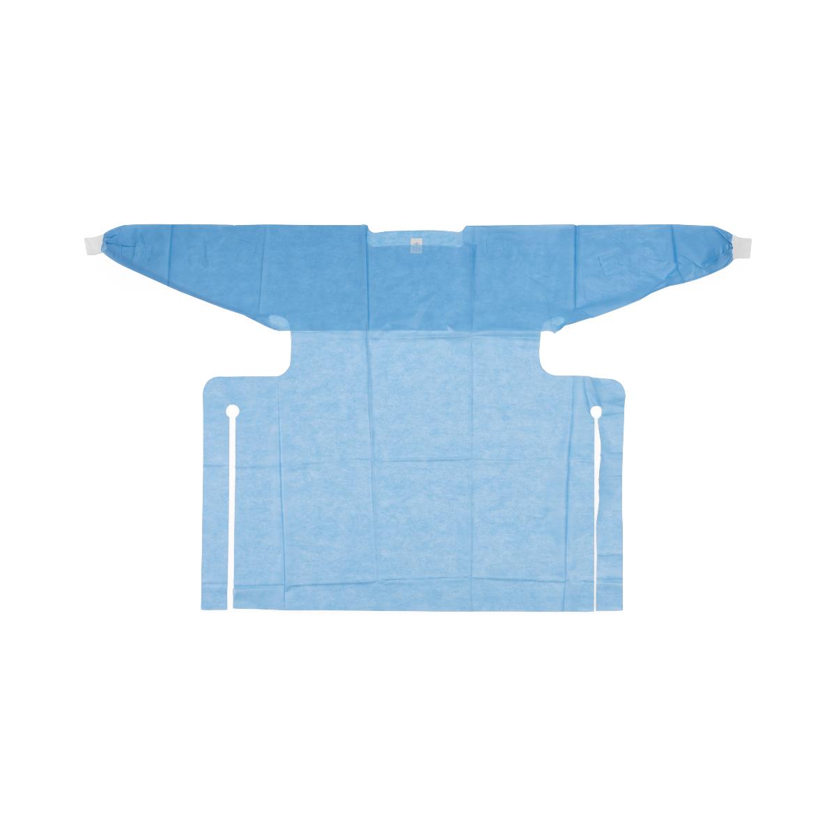 Medline Disposable Open-Back Poly-Coated Cover Gown | Medline