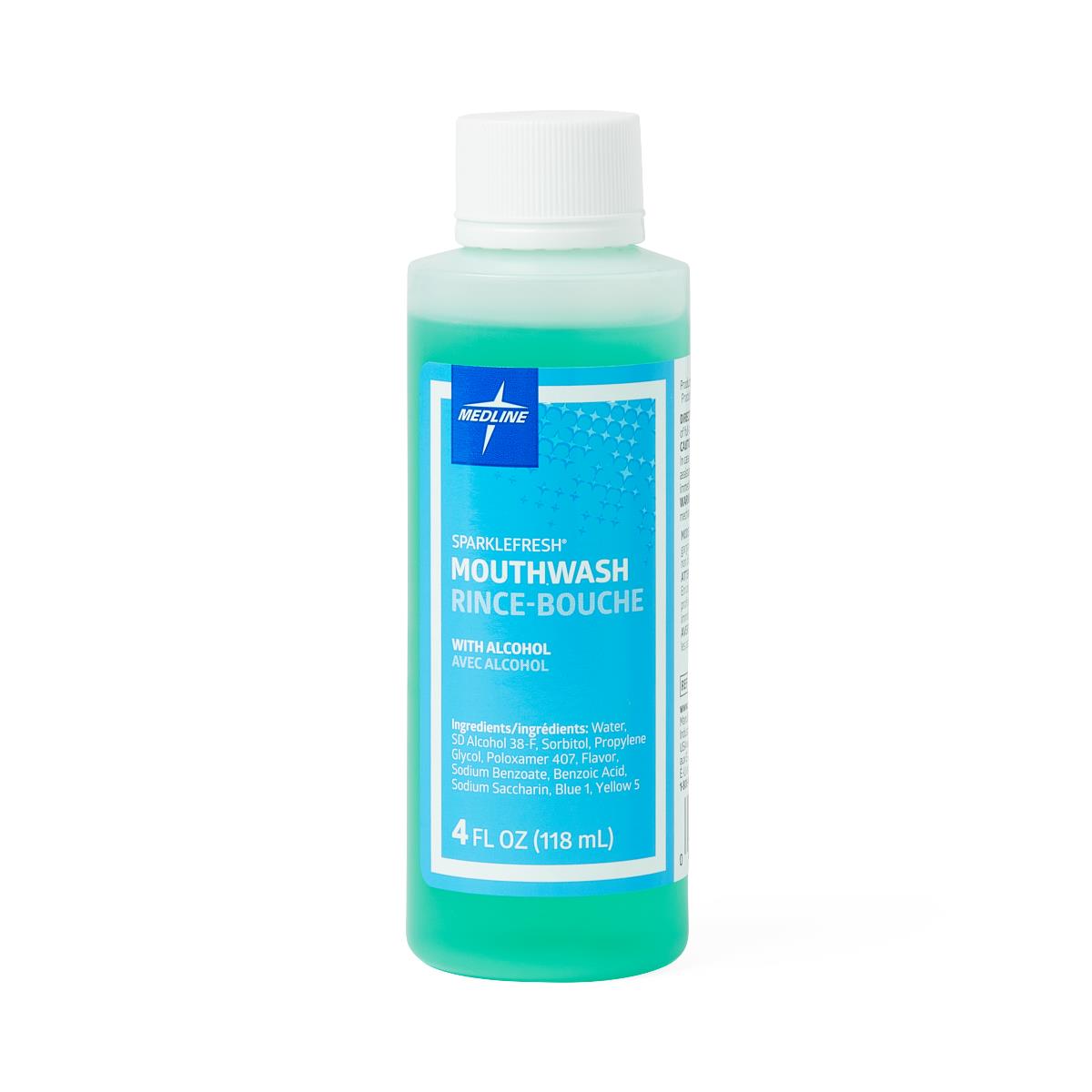 Medline SparkleFresh Mouthwash with Alcohol | Medline