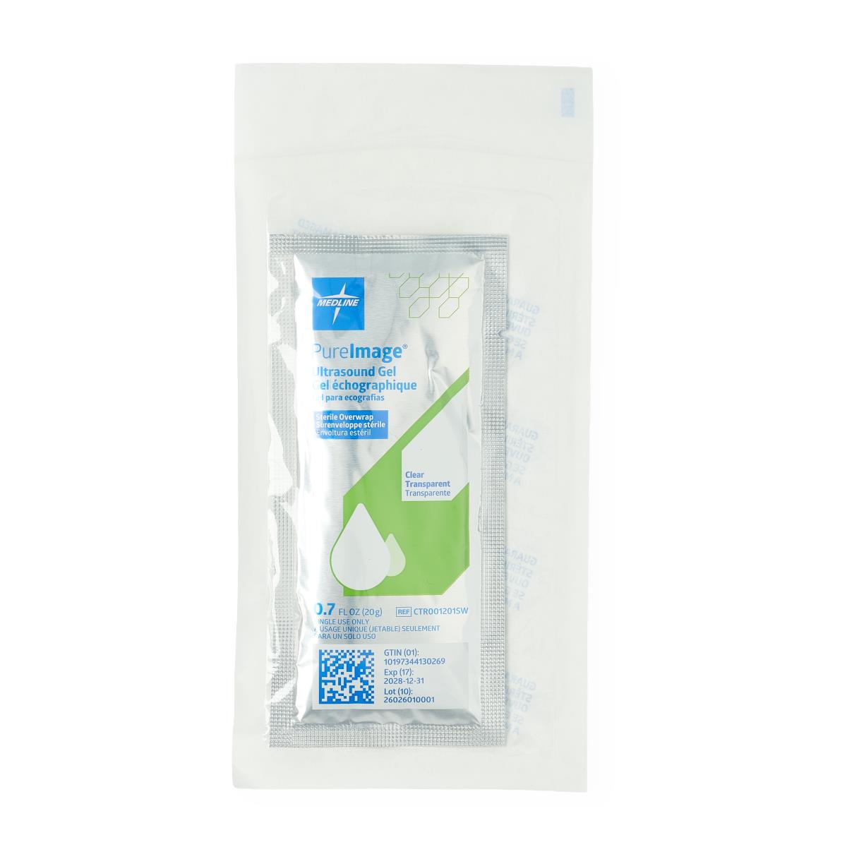 Medline PureImage Sterile Ultrasound Gel | Medline