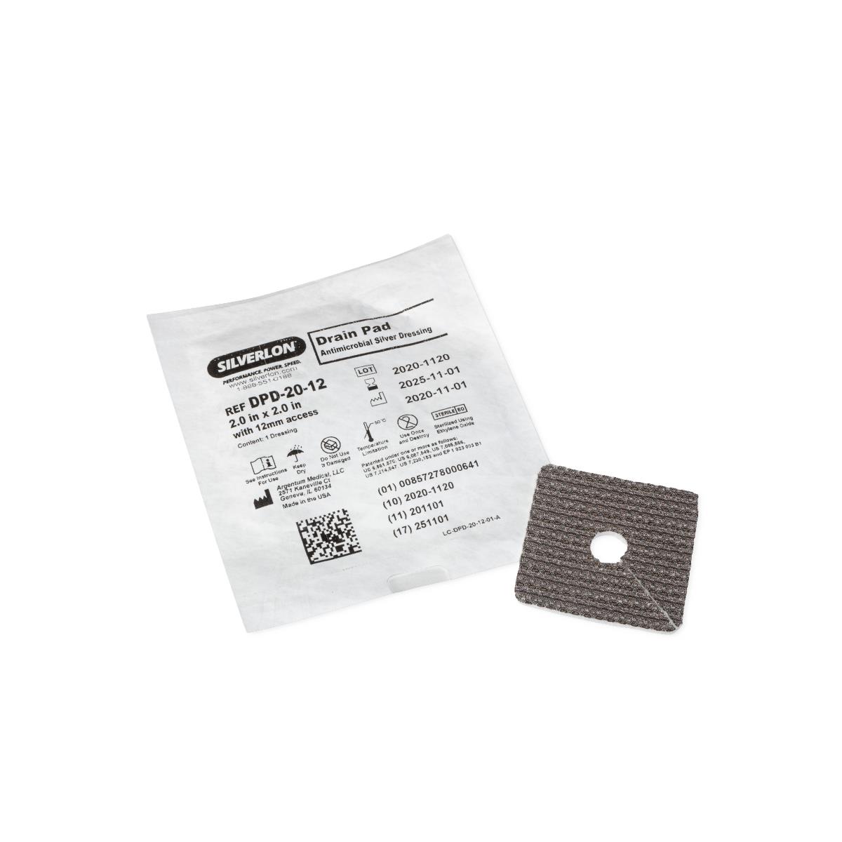 medline silver dressing Medline Optifoam AG+ Silver Antimicrobial Wound Dressings