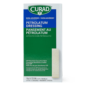 petroleum jelly wound dressing Kendall Vaseline Petrolatum Gauze Vaseline Dressing Xeroform Occlusive Dressing