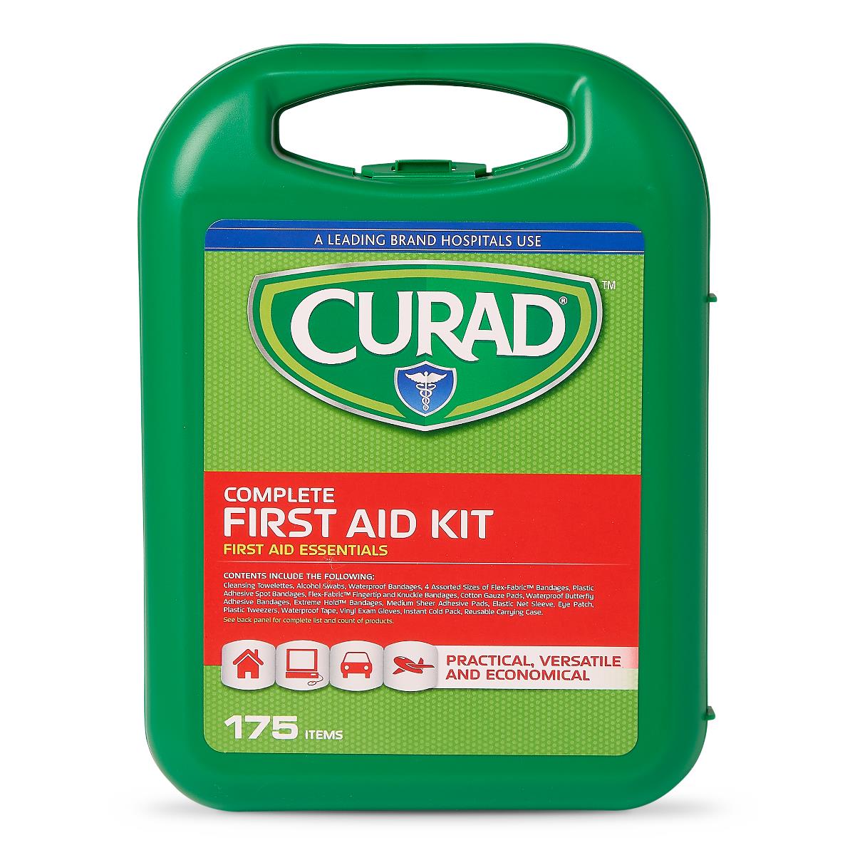 CURAD 75-Piece Compact Portable First Aid Kit | Medline