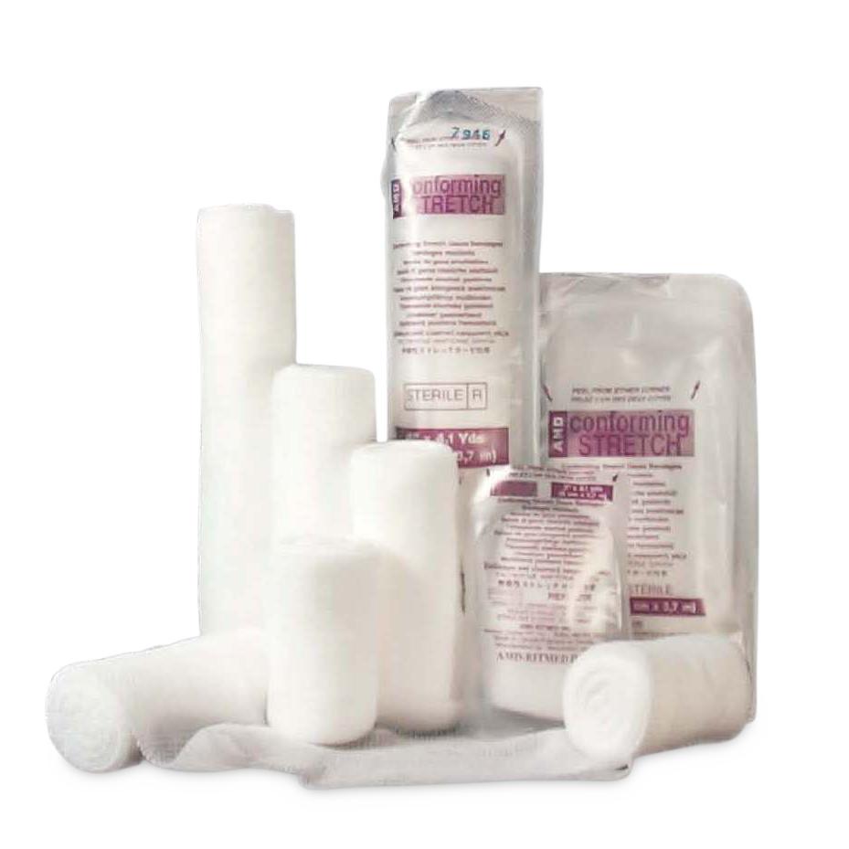 AMD-Ritmed Sterile Conforming Stretch Bandages | Medline