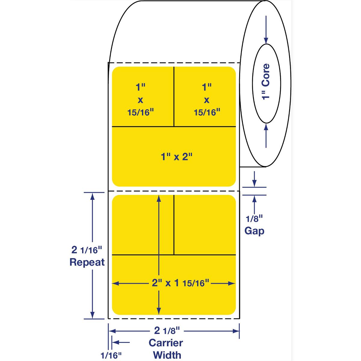 Centurion Direct Thermal Blank Labels | Medline