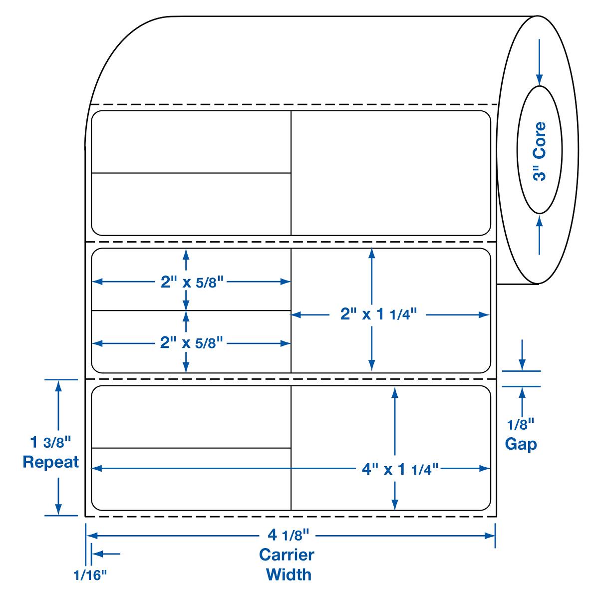Centurion Blank Direct Thermal Labels for Meditech LIS | Medline