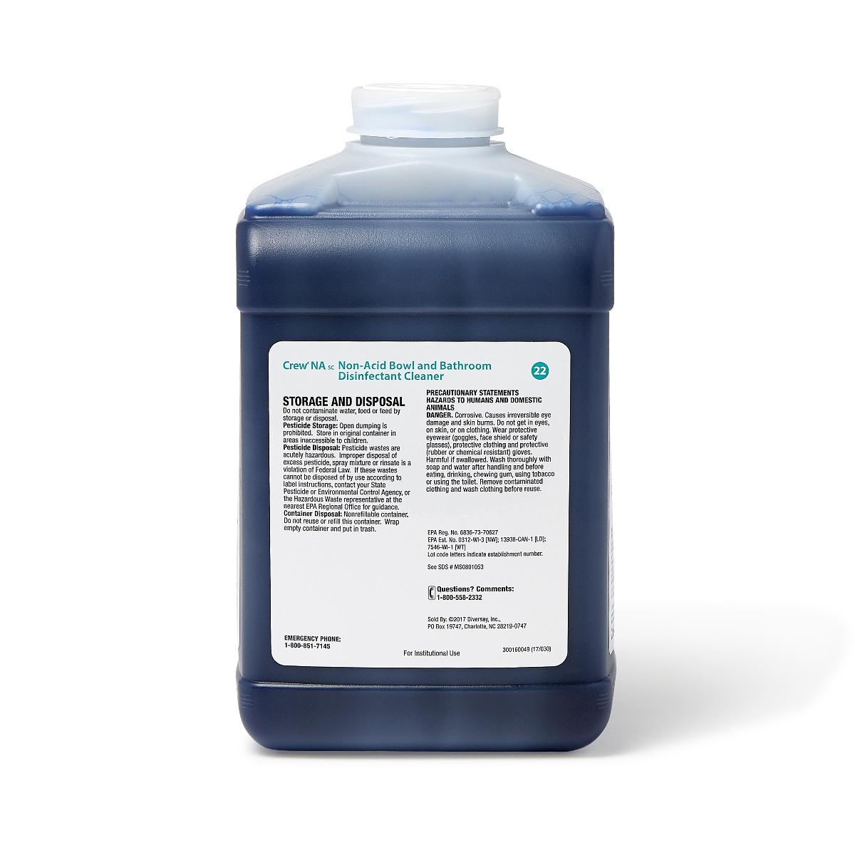 Crew Non-Acid Bowl and Bathroom Disinfectant Cleaner | Medline