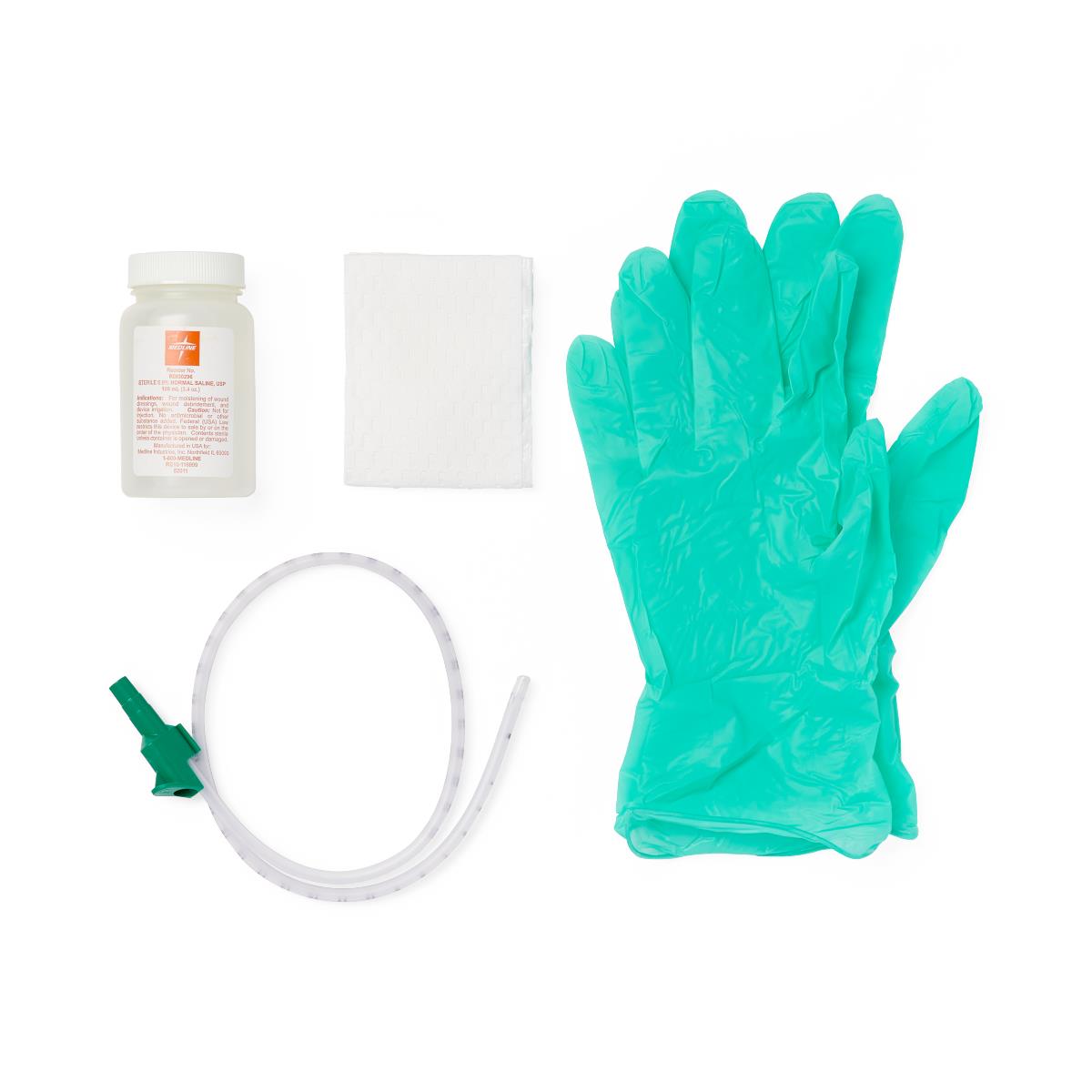 Medline Suction Catheter Wet Kits with Saline | Medline
