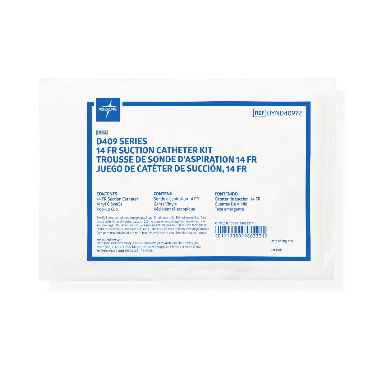 Medline Open Suction Catheter Kits | Medline