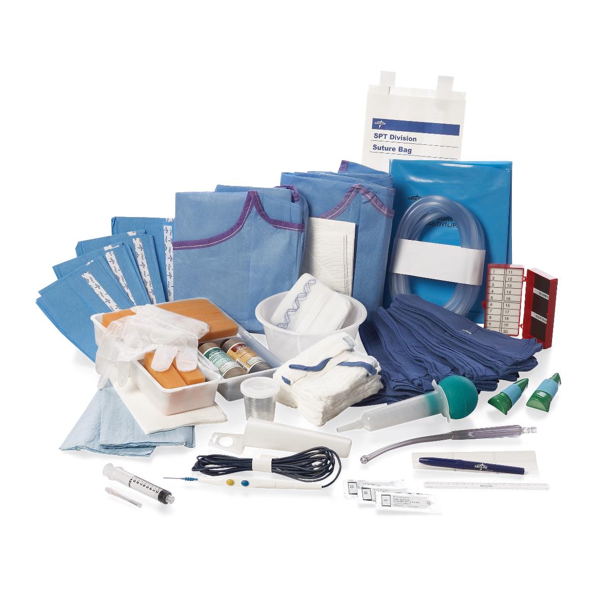 Medline Minor Set-Up Standard Surgical Tray II | Medline