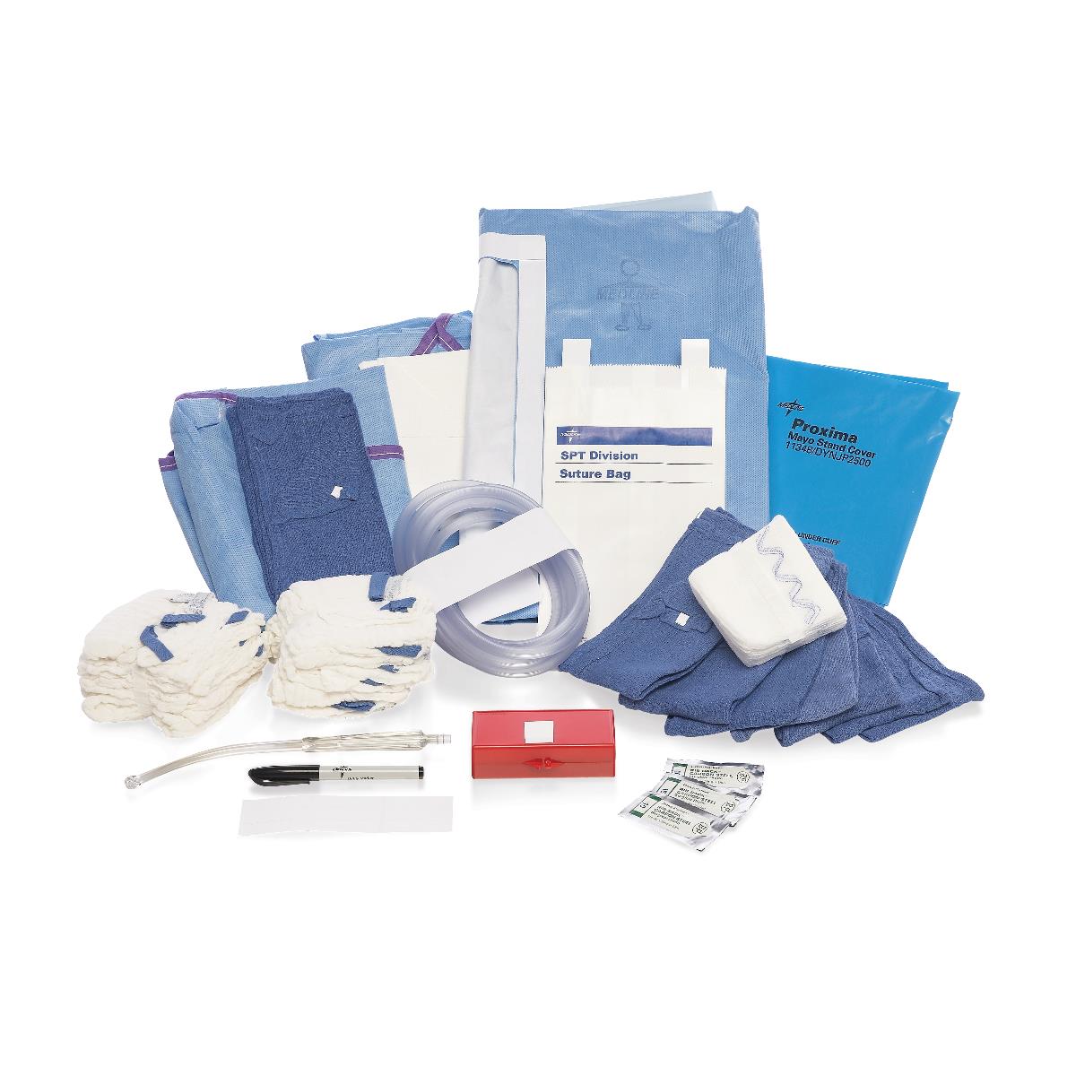 Medline Sterile Basic Laparotomy Standard Tray | Medline