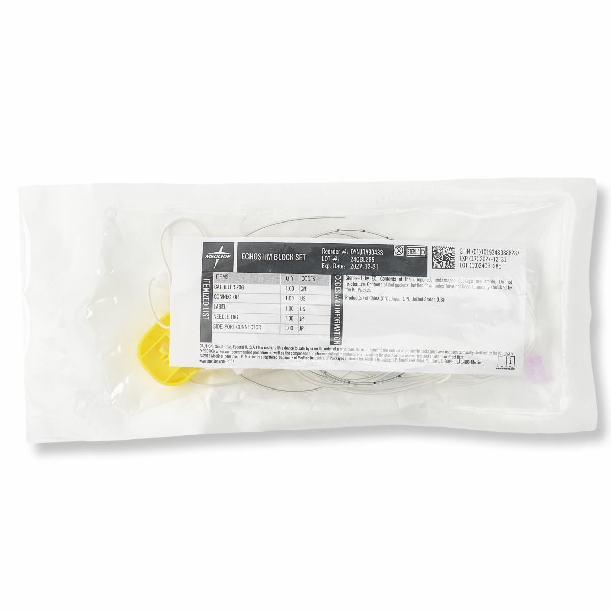 Medline Peripheral Nerve Block Trays | Medline