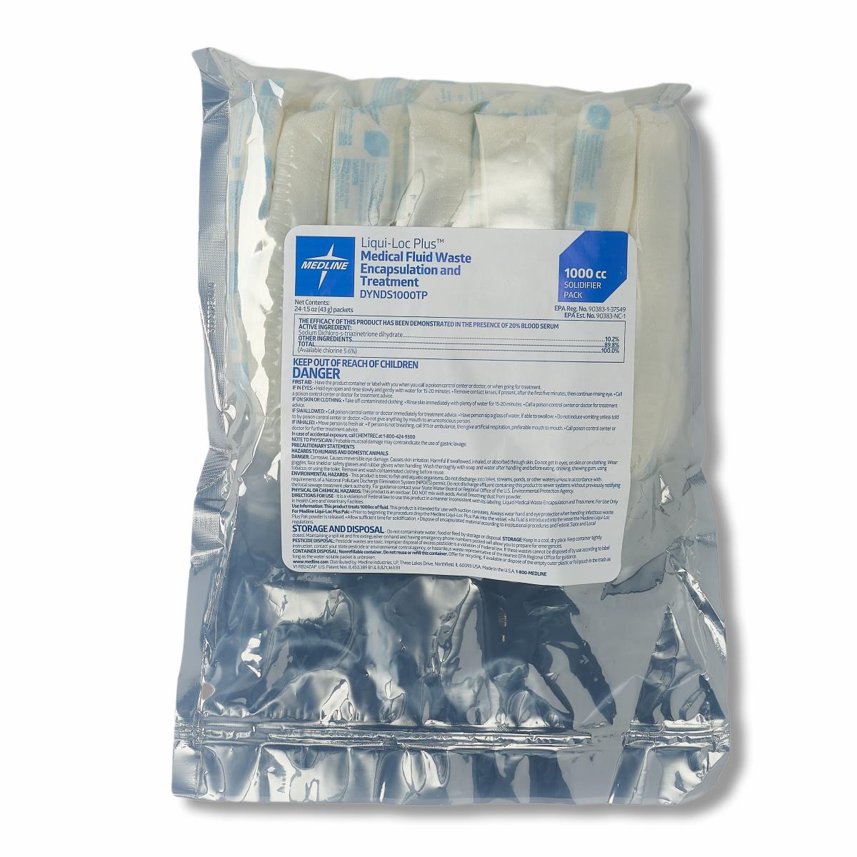 DYNDS1000TPZ | Liqui-Loc Plus Solidifier Packs