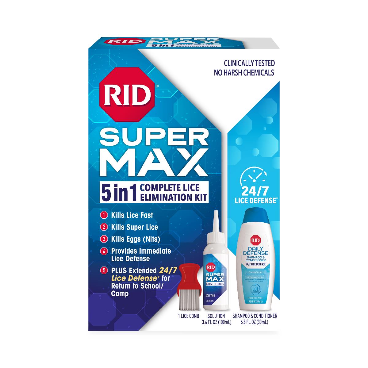 RID Super Max Lice Treatment Kits | Medline