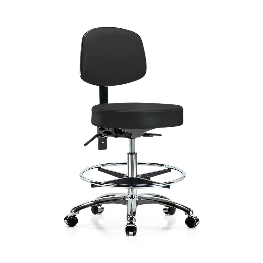 Vinyl Aluminum-Base Stools | Medline