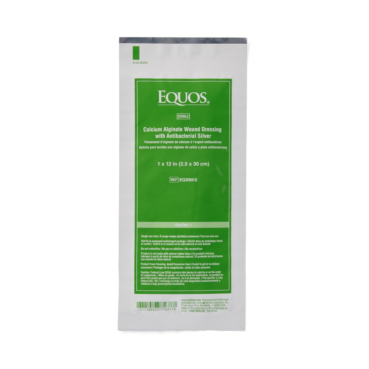 silver calcium alginate wound dressing McKesson Non-adhesive This dressing adapts easily to wound contours for complete coverage PMP Silver Calcium Alginate Dressing