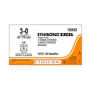 Taper-Cut Ethibond Excel Nonabsorbable Sutures | Medline Industries, Inc.