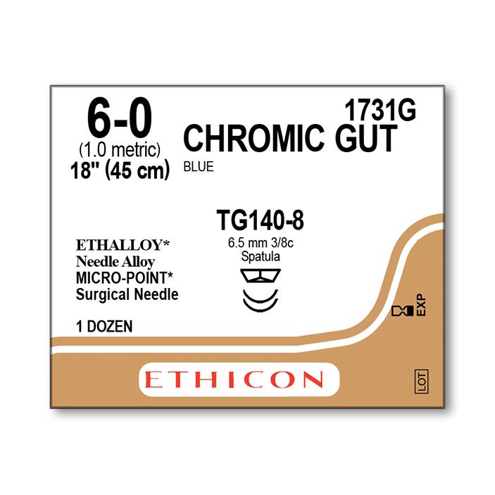 Micropoint Spatula Chromic Gut Absorbable Sutures | Medline