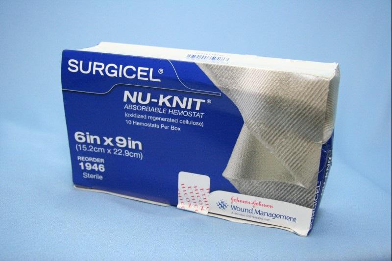 Surgicel Nu-Knit Absorbable Hemostat | Medline