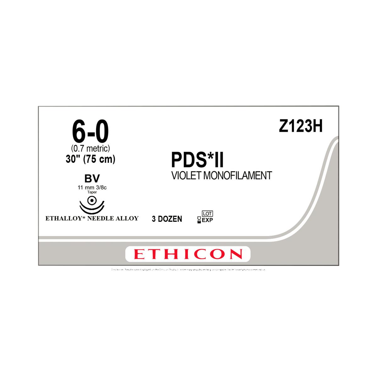 ETHZ123H | PDS II Taper Point Absorbable Sutures