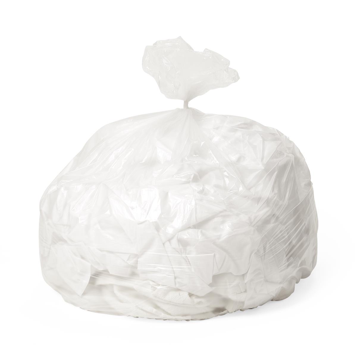 Medline Clear LDPE Trash Can Liners | Medline
