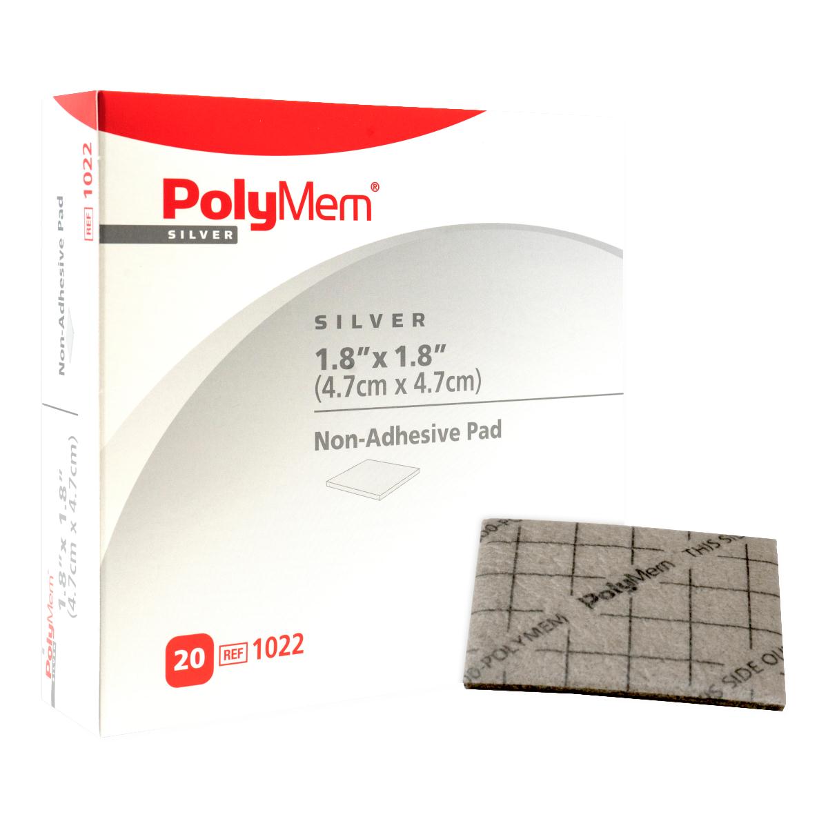 PolyMem Silver NonAdhesive Foam Dressings Medline