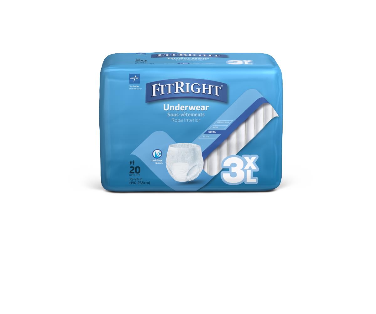 FitRight Protective 3XL Underwear | Medline