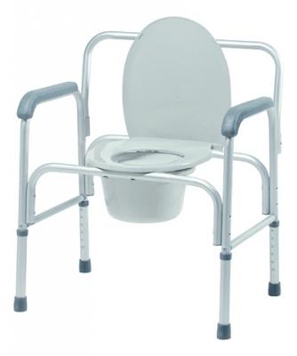 3-in-1 Bariatric Aluminum Commode | Medline