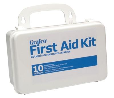 ボディ・フェイスケア MS-10 Graham-Field Grafco 10-Person First Aid Kit | Medline