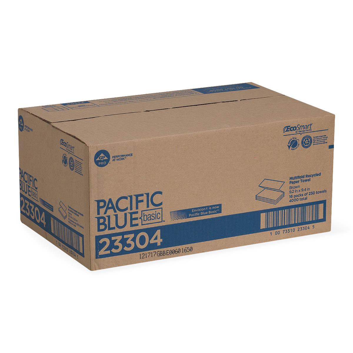 Pacific Blue Basic Recycled Multifold Paper Towels | Medline
